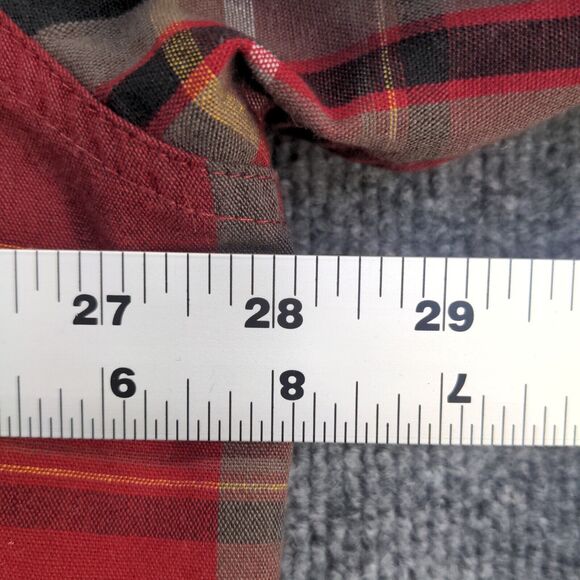 C.E. Schmidt Workwear Men's Button-Down Shirt Multi Plaid Big 2X Long Sleeve - Picture 11 of 11